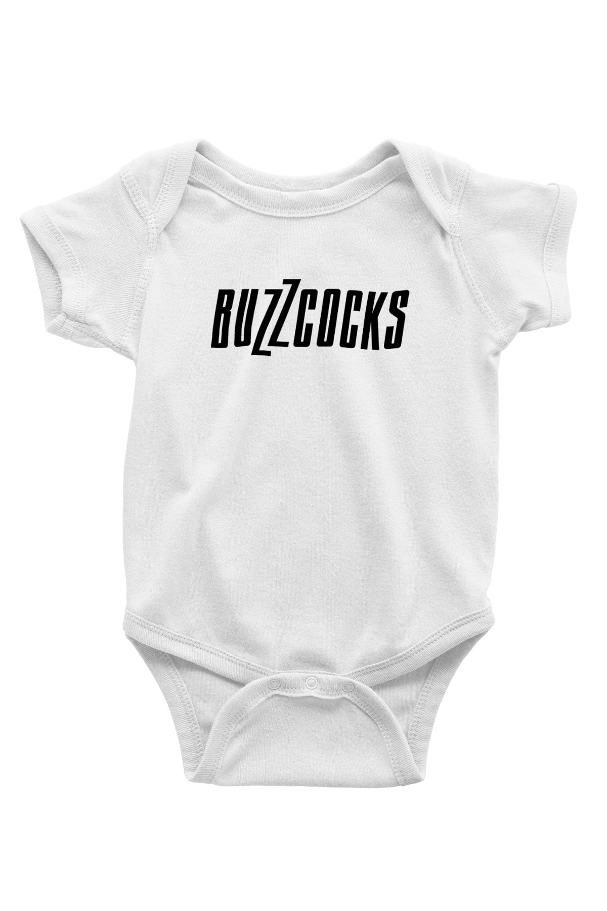 Buzzcocks Baskılı Beyaz Unisex Bebek Body - Zıbın