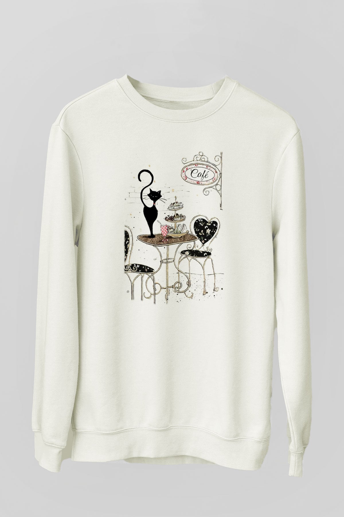 Cafe Beyaz Unisex Sweatshirt