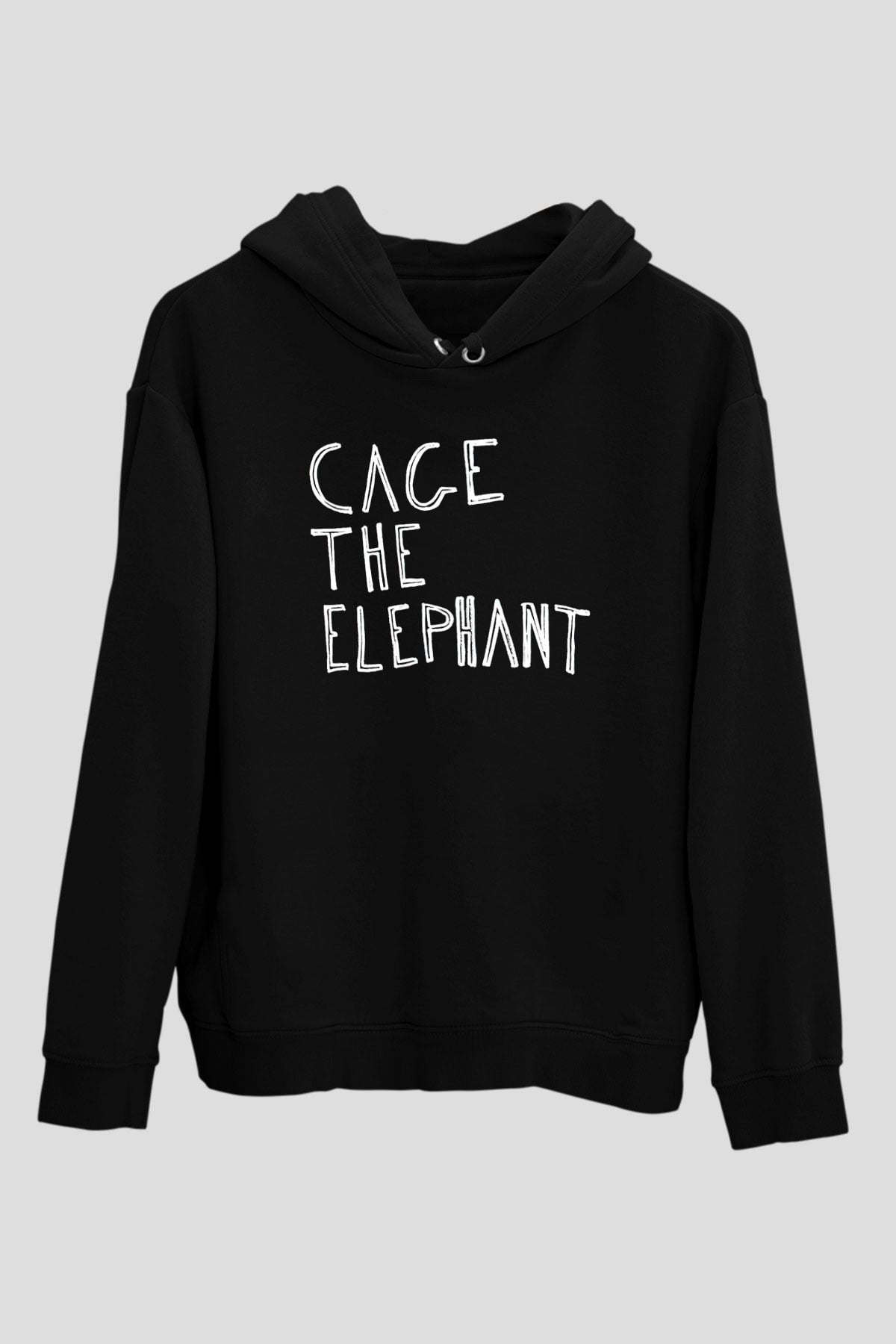 Cage the Elephant Siyah Unisex Hoodie