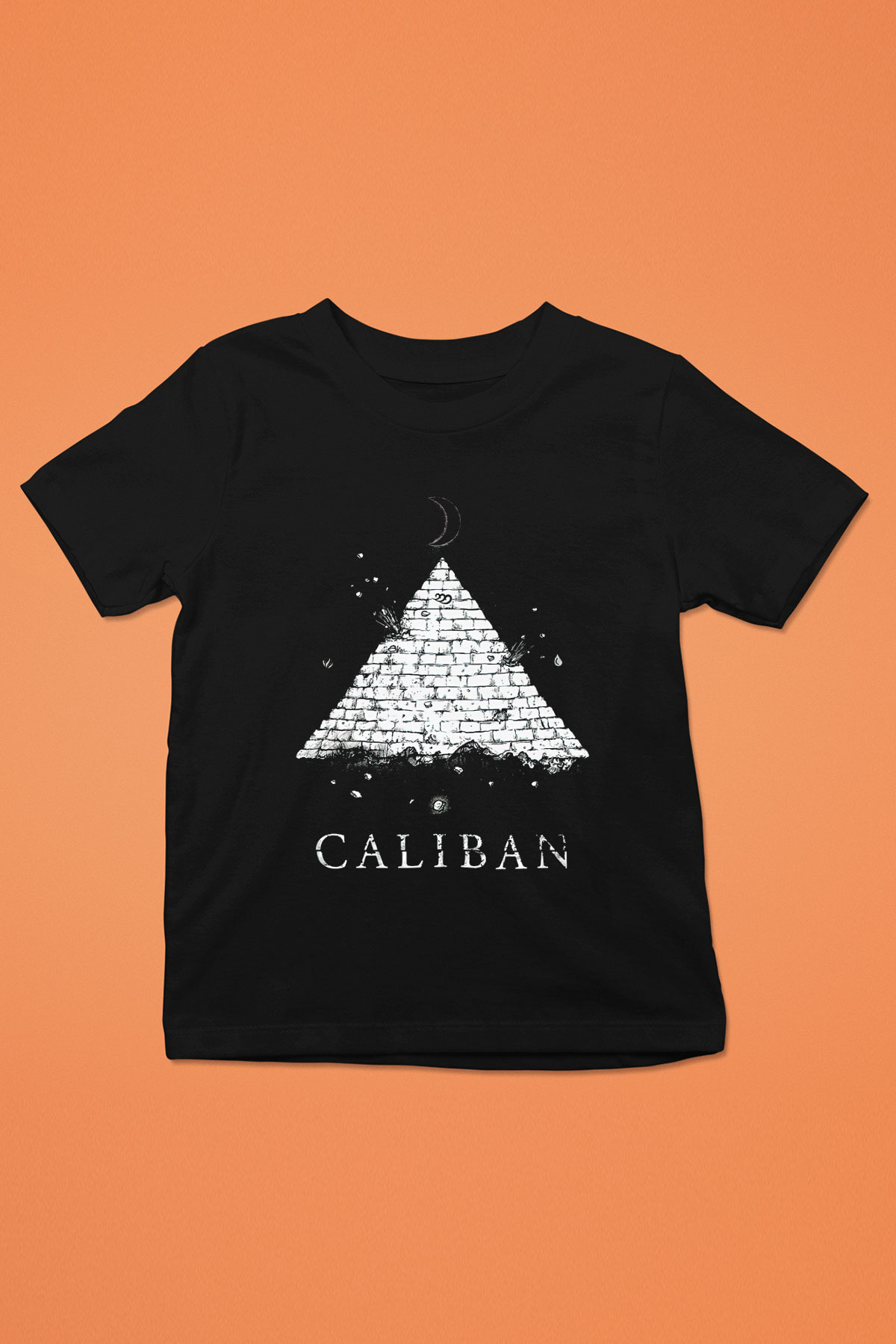 Caliban Siyah Unisex Çocuk Tişört