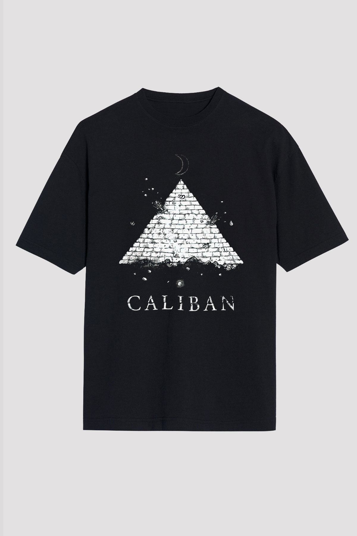 Caliban Siyah Oversize Tişört Oversize T-shirt - TişörtFabrikası