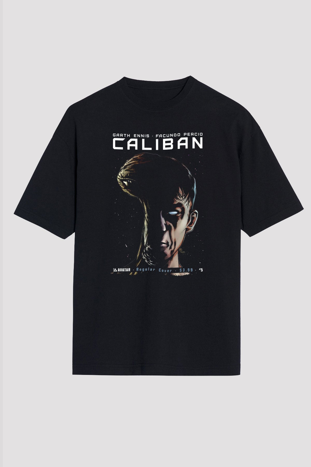 Caliban Siyah Oversize Tişört Oversize T-shirt - TişörtFabrikası