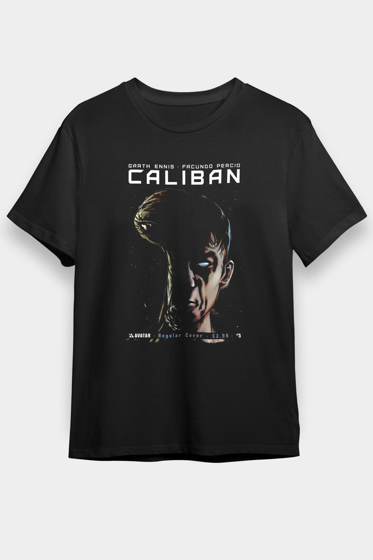 Caliban Siyah Unisex Tişört T-Shirt - TişörtFabrikası