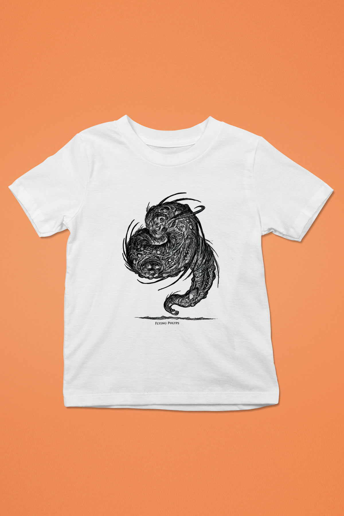Call Of Ctulhu Baskılı Beyaz Unisex Beyaz Çocuk Tişört - Tshirt