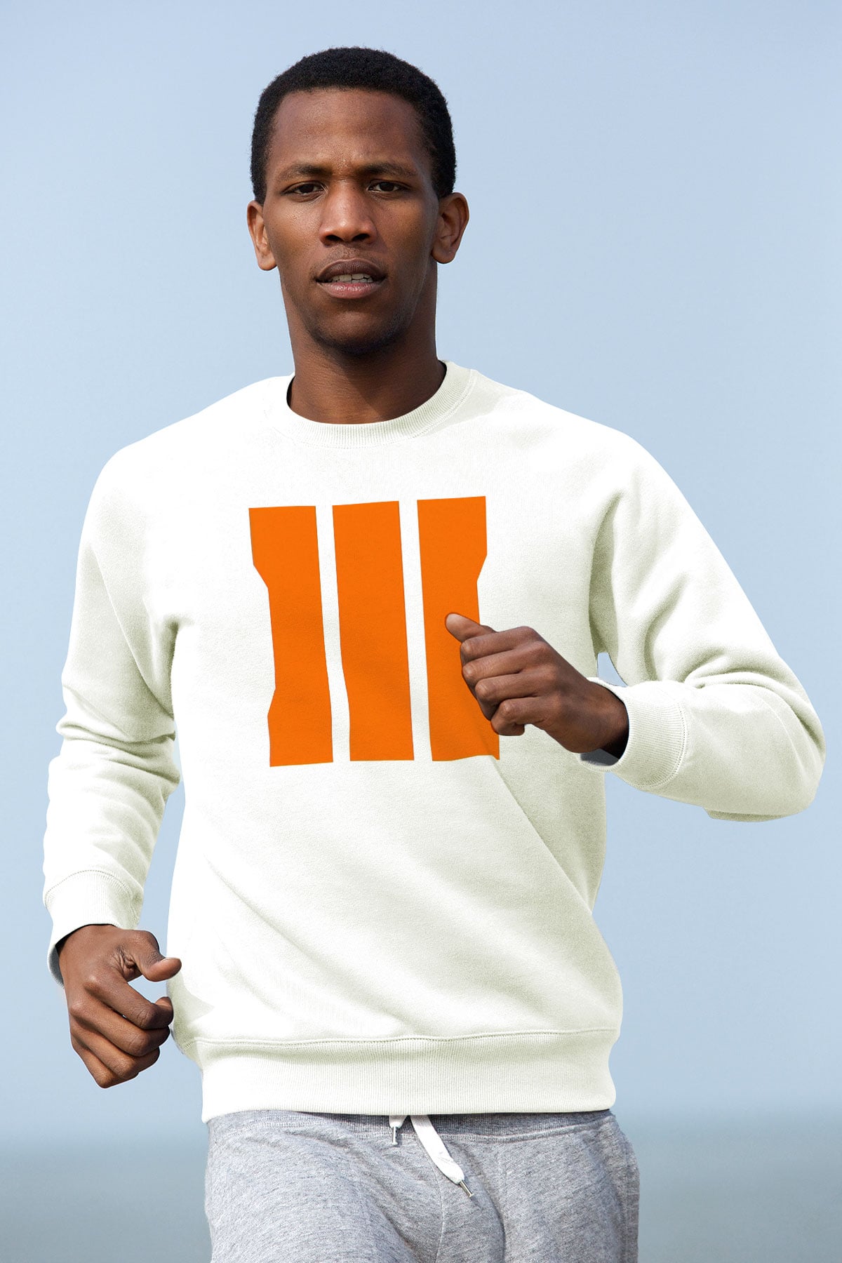 Call of Duty Beyaz Unisex Sweatshirt