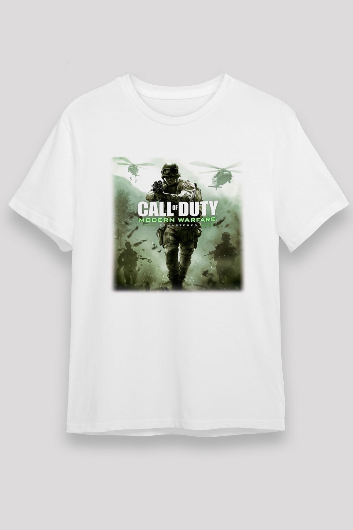 Call of Duty Beyaz Unisex Tişört T-Shirt