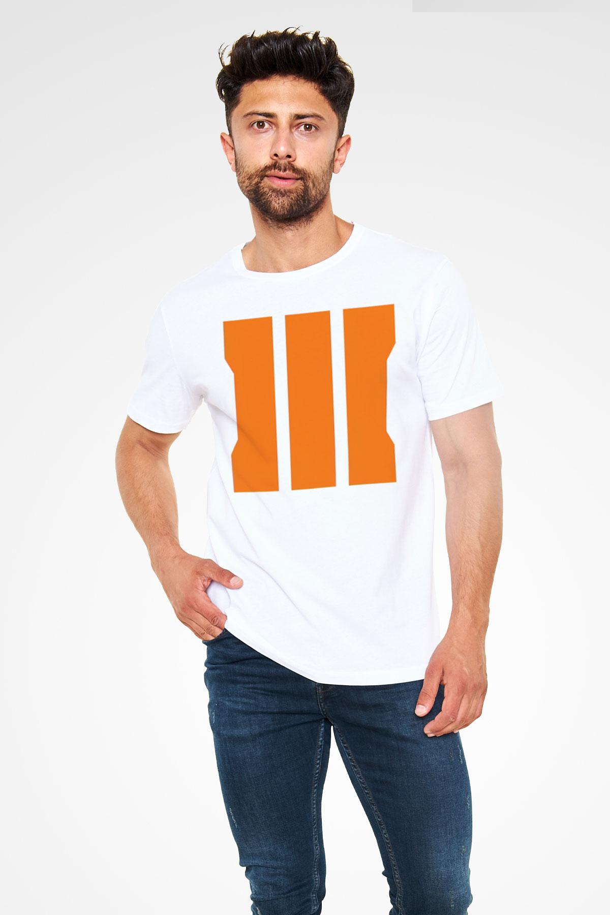 Call of Duty Beyaz Unisex Tişört T-Shirt