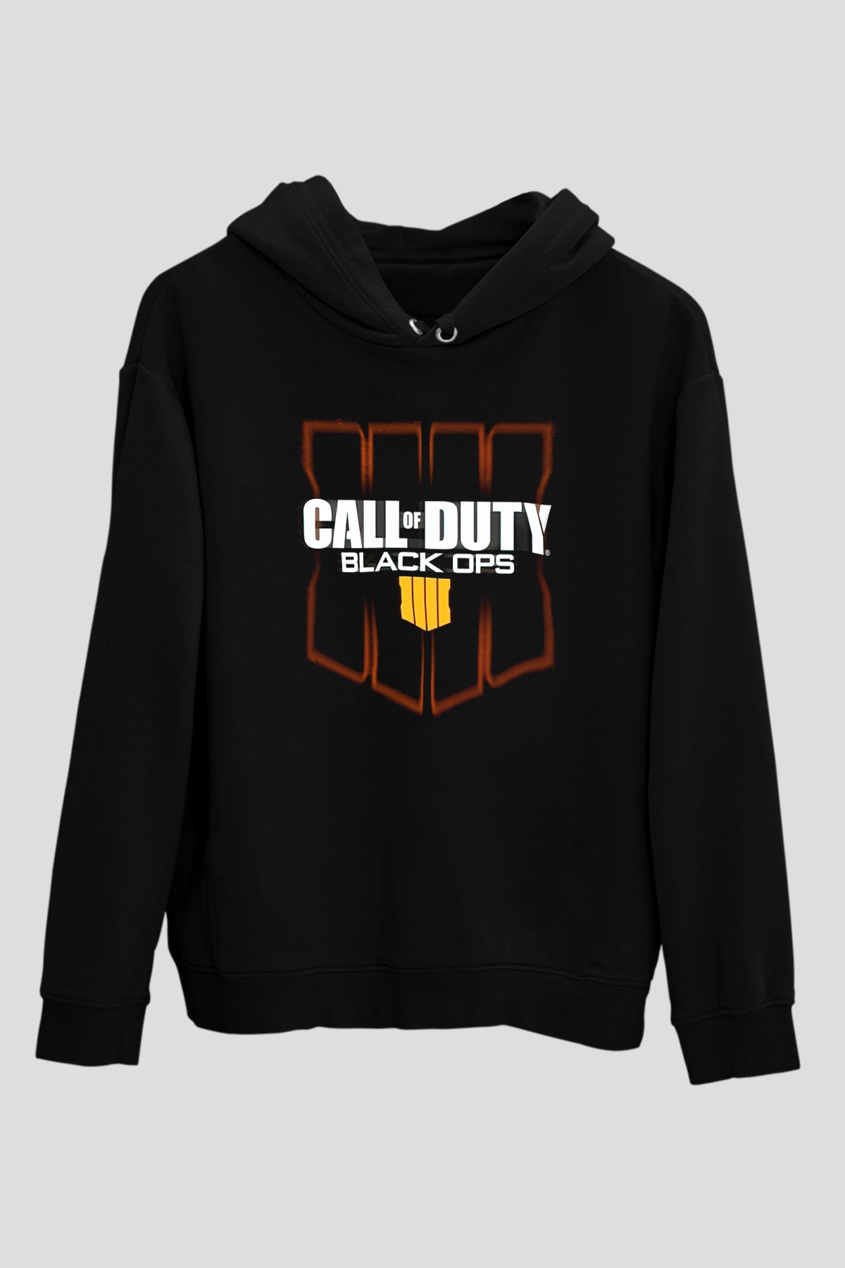 Call of Duty Siyah Unisex Hoodie