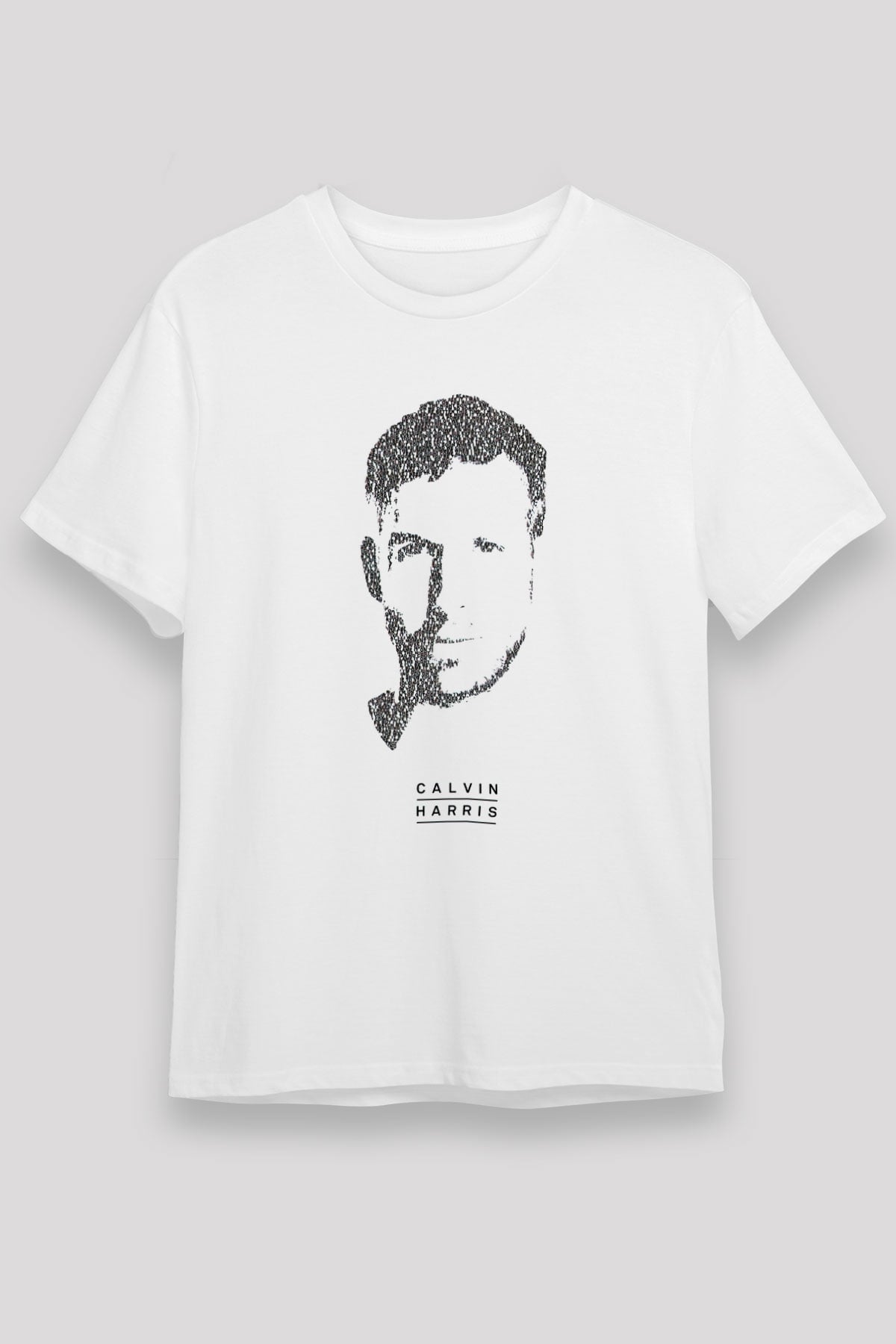 Calvin Harris Beyaz Unisex Tişört T-Shirt - TişörtFabrikası