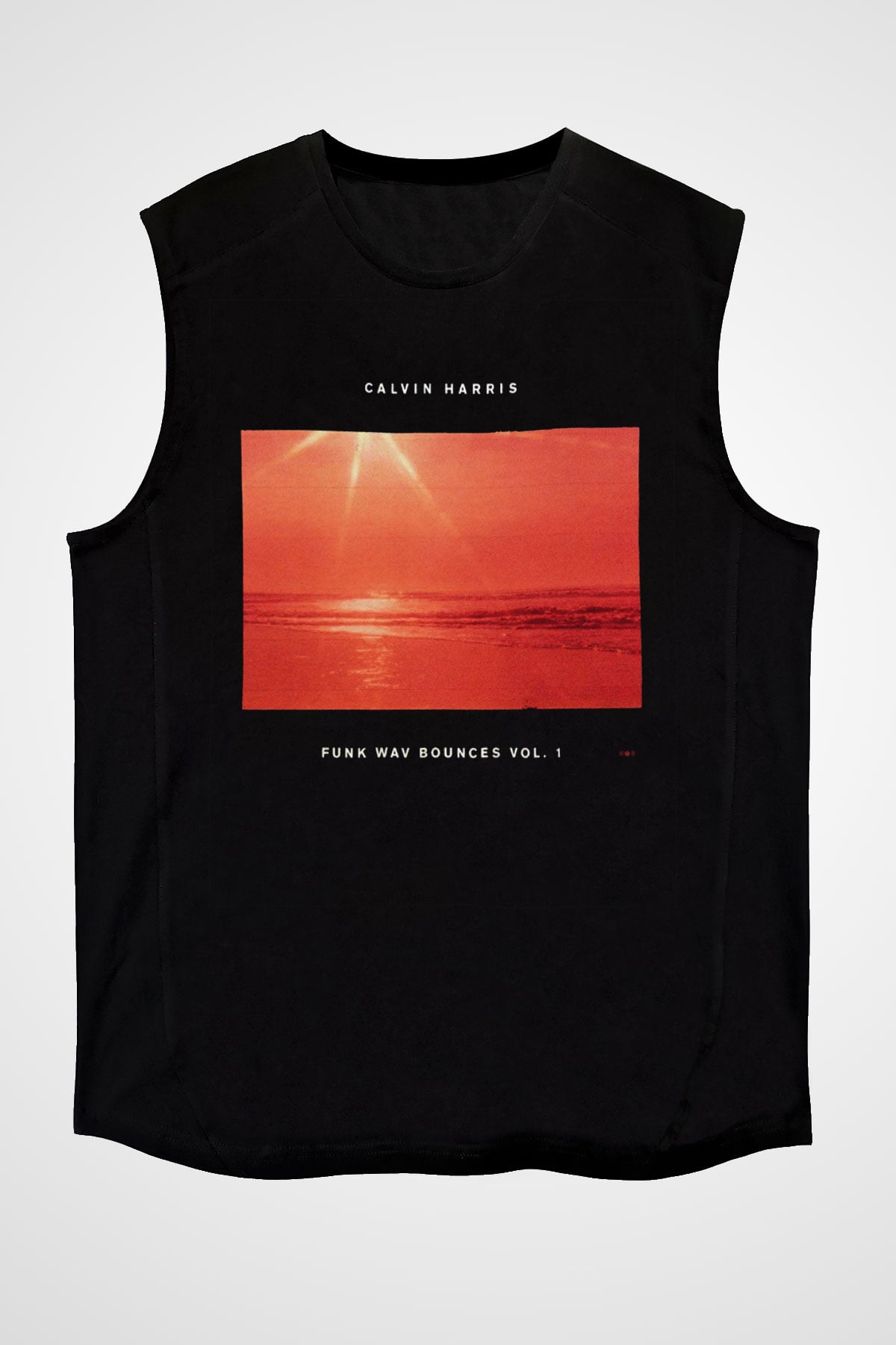 Calvin Harris Siyah Unisex Kolsuz Tişört