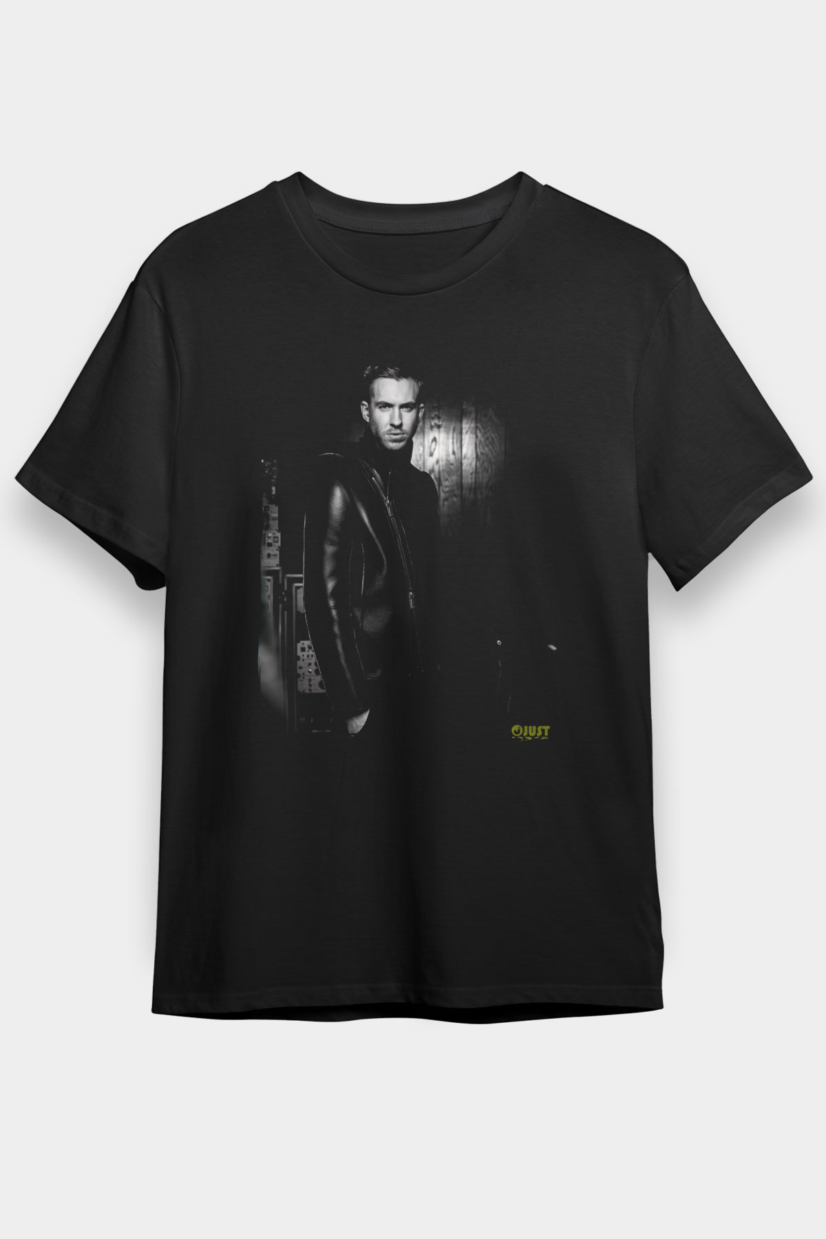 Calvin Harris Siyah Unisex Tişört T-Shirt - TişörtFabrikası