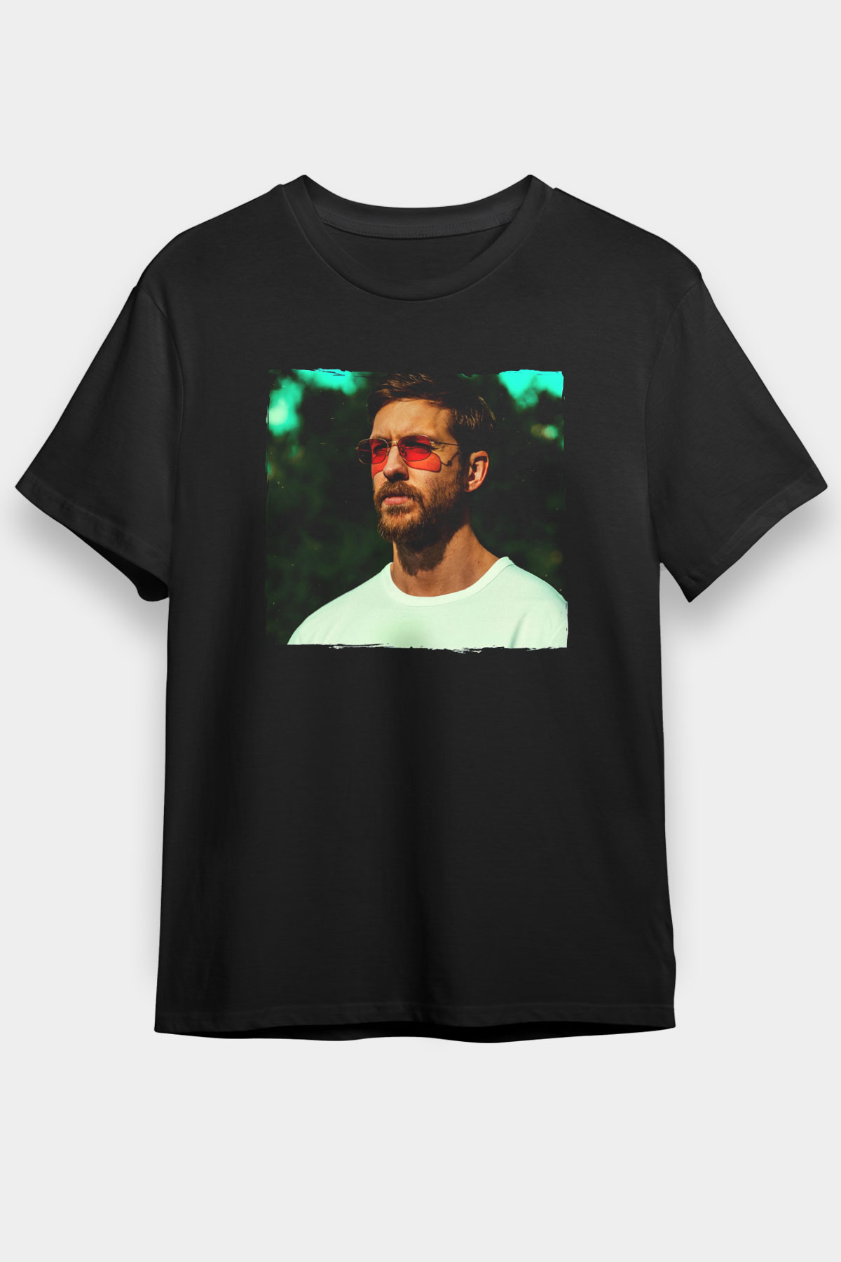 Calvin Harris Siyah Unisex Tişört T-Shirt - TişörtFabrikası