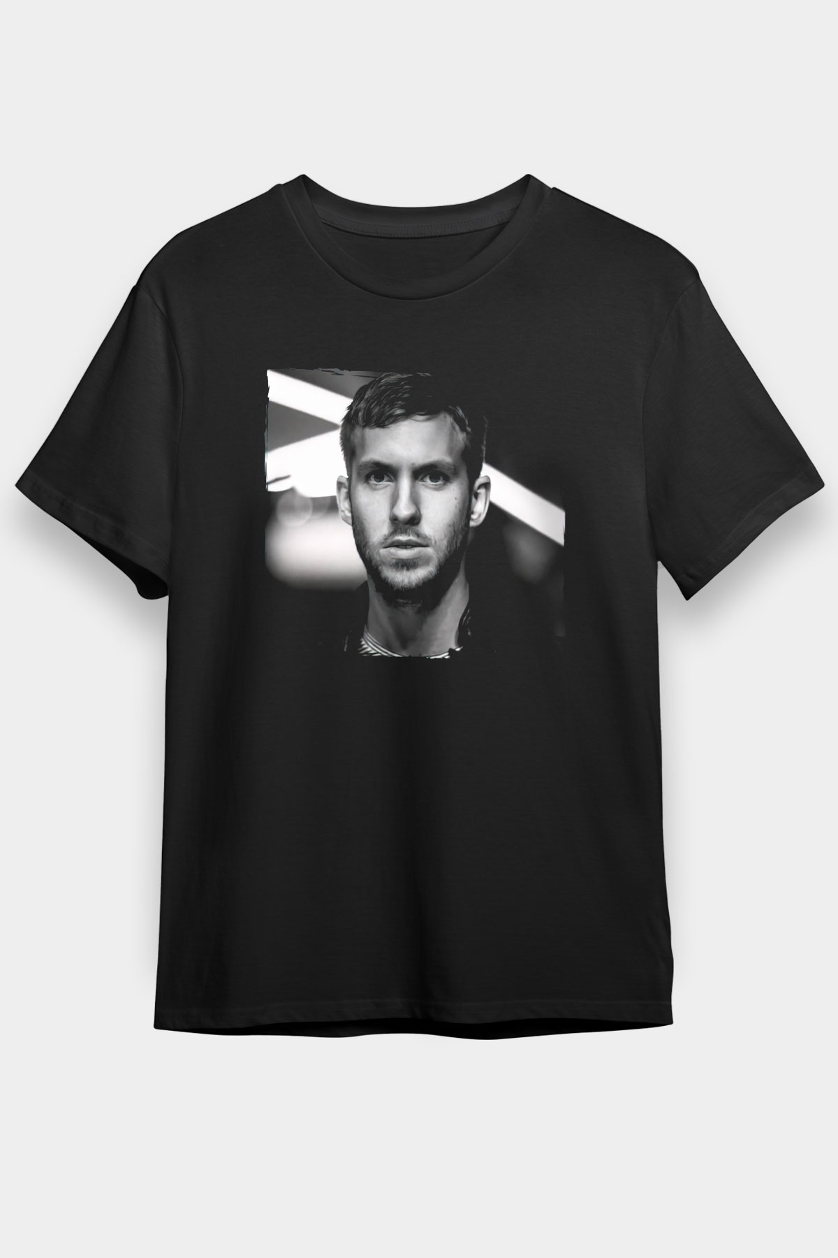 Calvin Harris Siyah Unisex Tişört T-Shirt - TişörtFabrikası