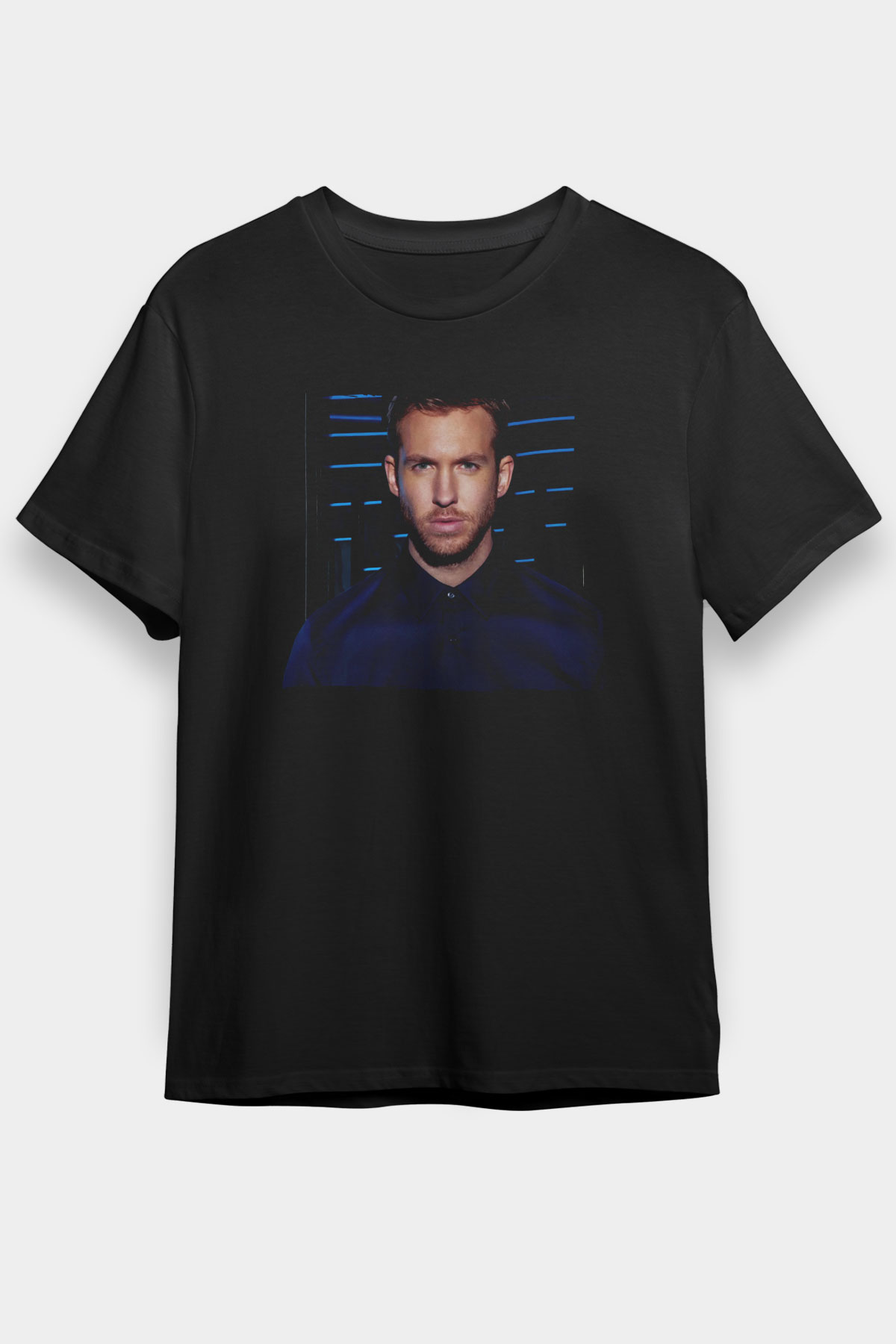 Calvin Harris Siyah Unisex Tişört T-Shirt - TişörtFabrikası