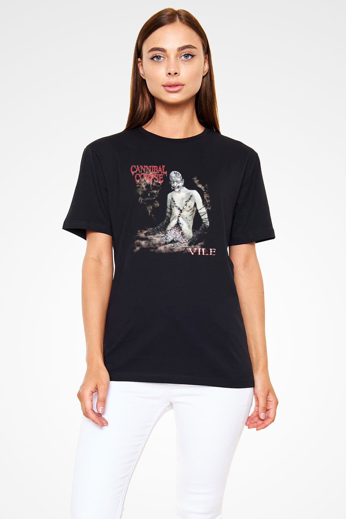 Cannibal Corpse Siyah Unisex Tişört T-Shirt - TişörtFabrikası