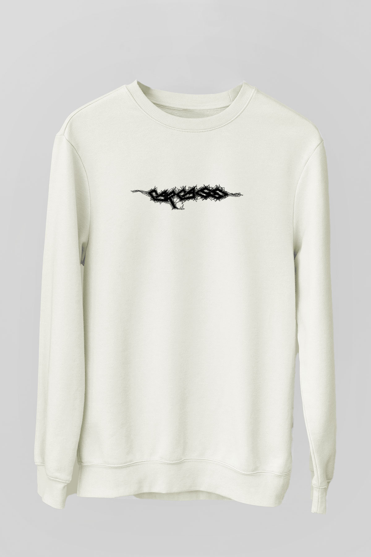 Carcass Beyaz Unisex Sweatshirt