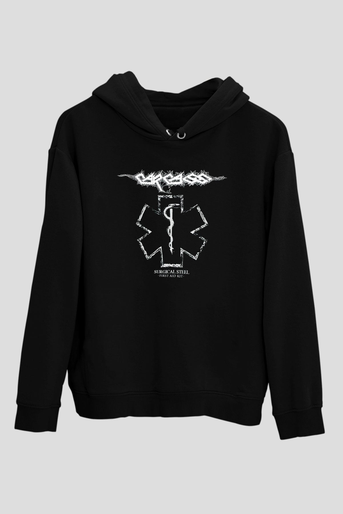 Carcass Siyah Unisex Hoodie