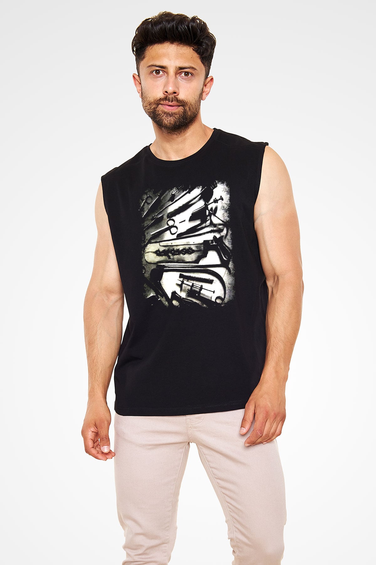 Carcass Siyah Unisex Kolsuz Tişört