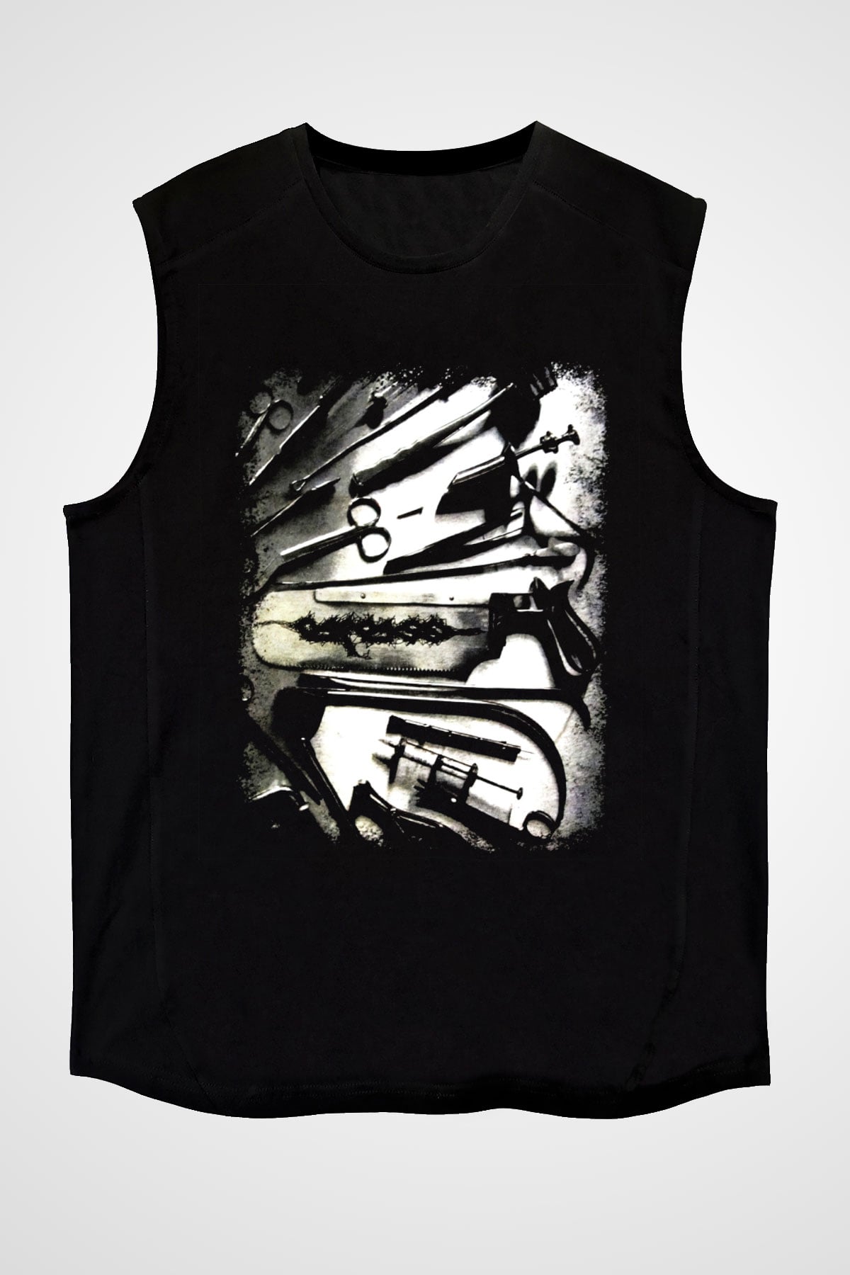 Carcass Siyah Unisex Kolsuz Tişört