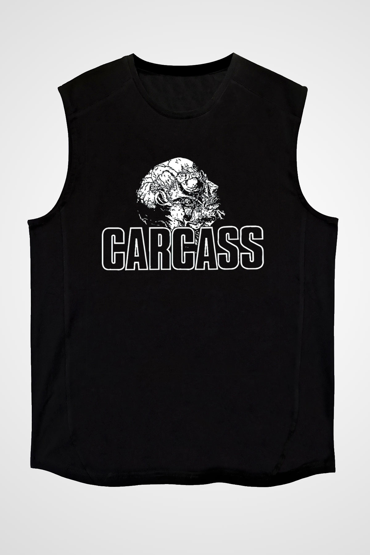 Carcass Siyah Unisex Kolsuz Tişört