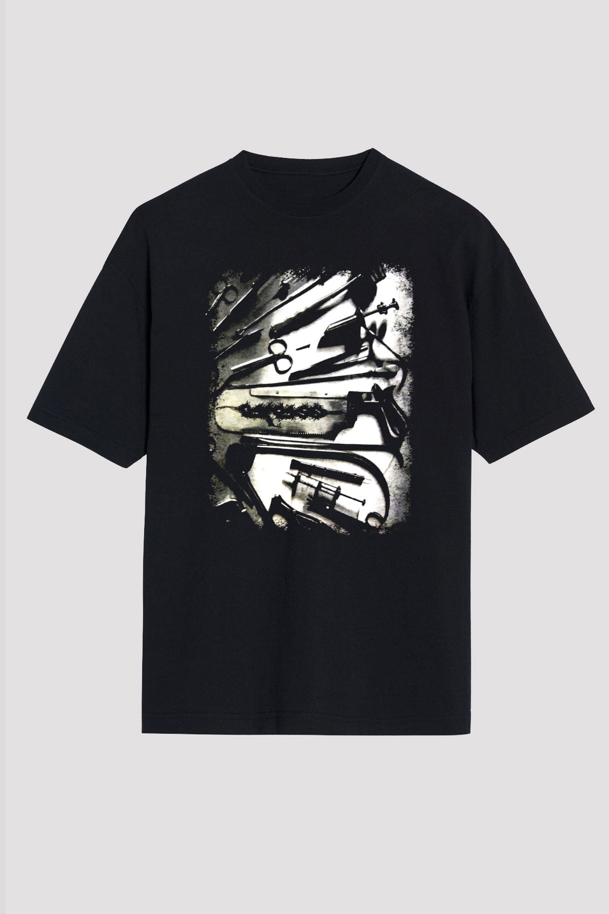 Carcass Siyah Unisex Oversize Tişört T-Shirt