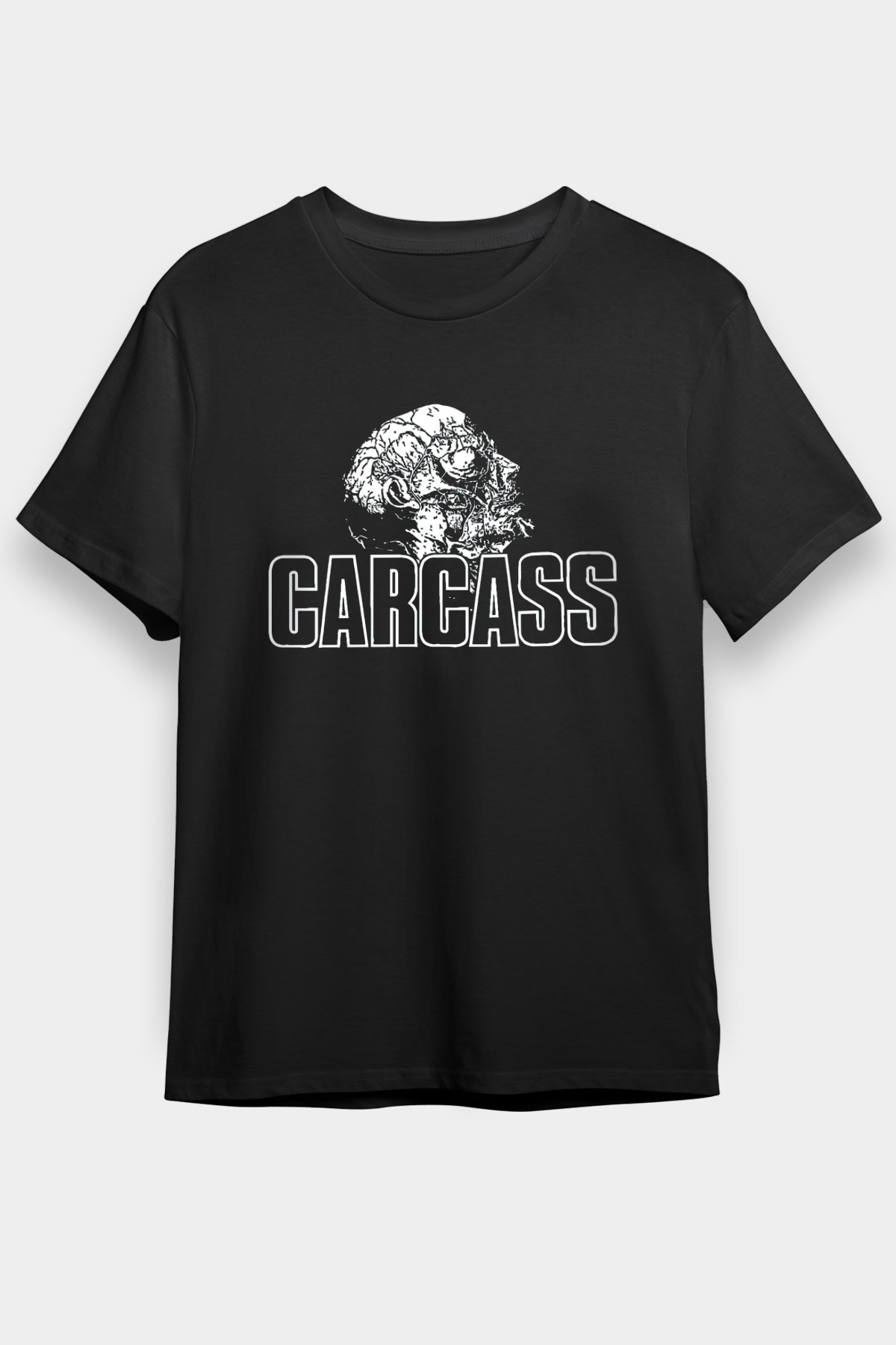 Carcass Siyah Unisex Tişört T-Shirt - TişörtFabrikası