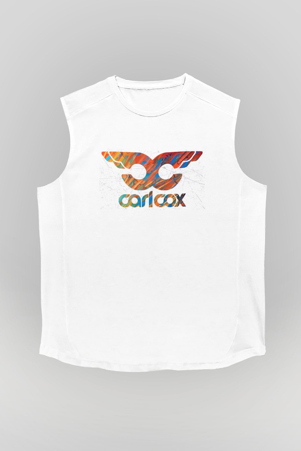 Carl Cox Beyaz Unisex Kolsuz Tişört