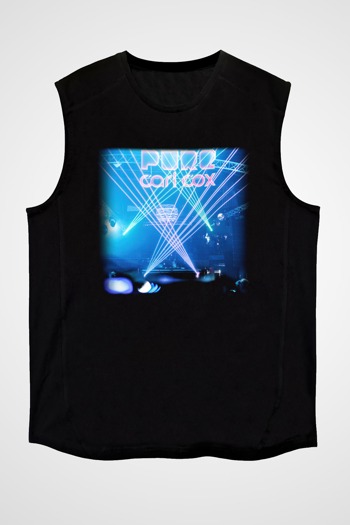 Carl Cox Siyah Unisex Kolsuz Tişört