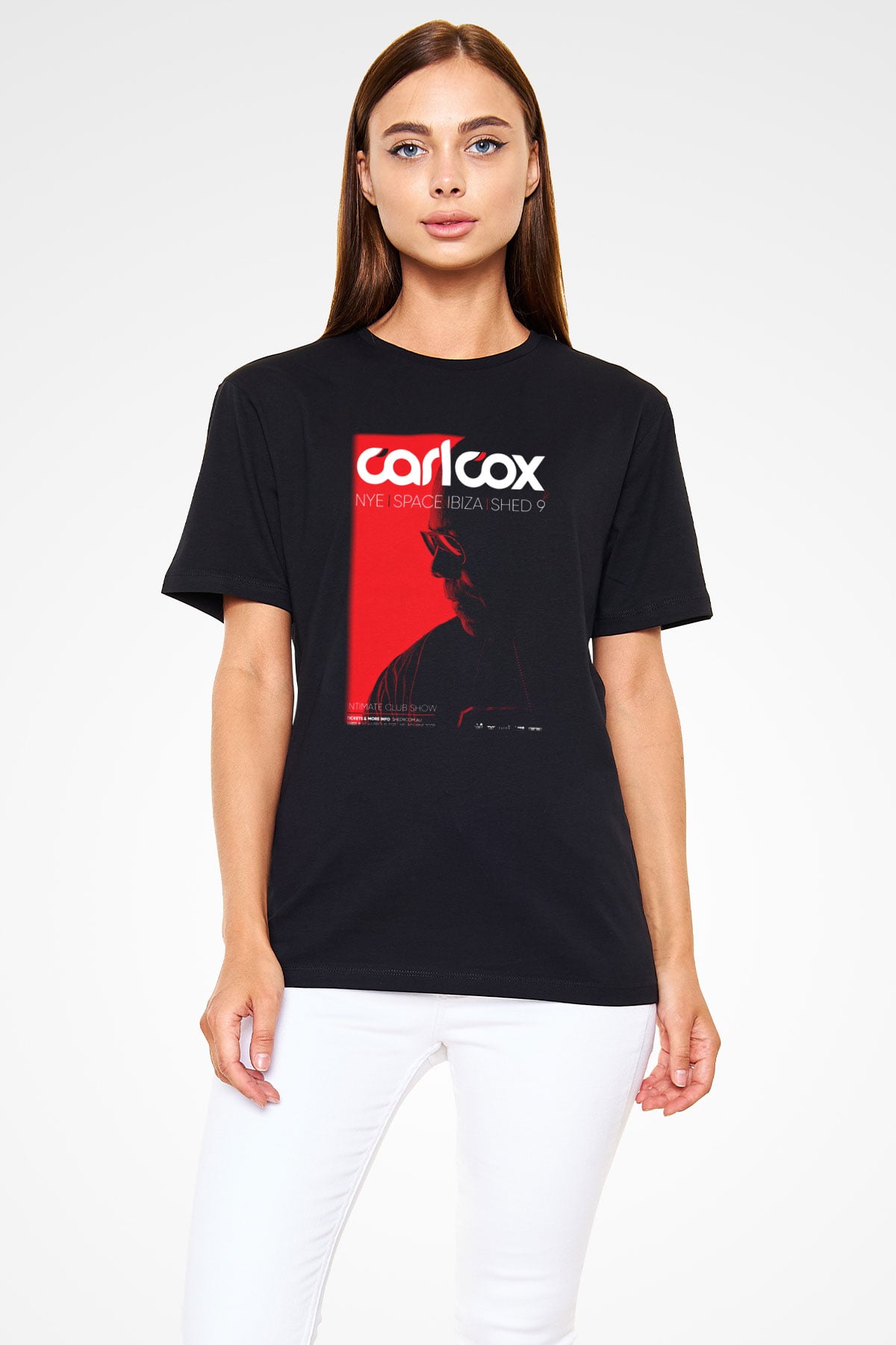 Carl Cox Siyah Unisex Tişört T-Shirt - TişörtFabrikası