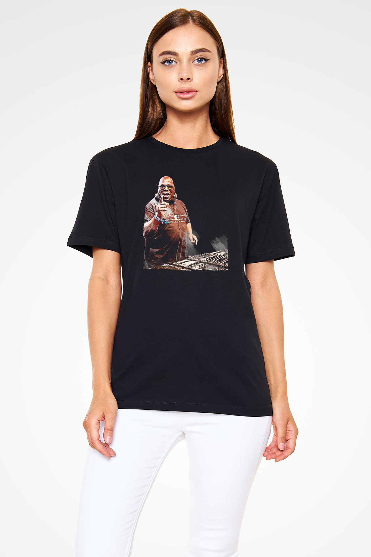 Carl Cox Siyah Unisex Tişört T-Shirt - TişörtFabrikası