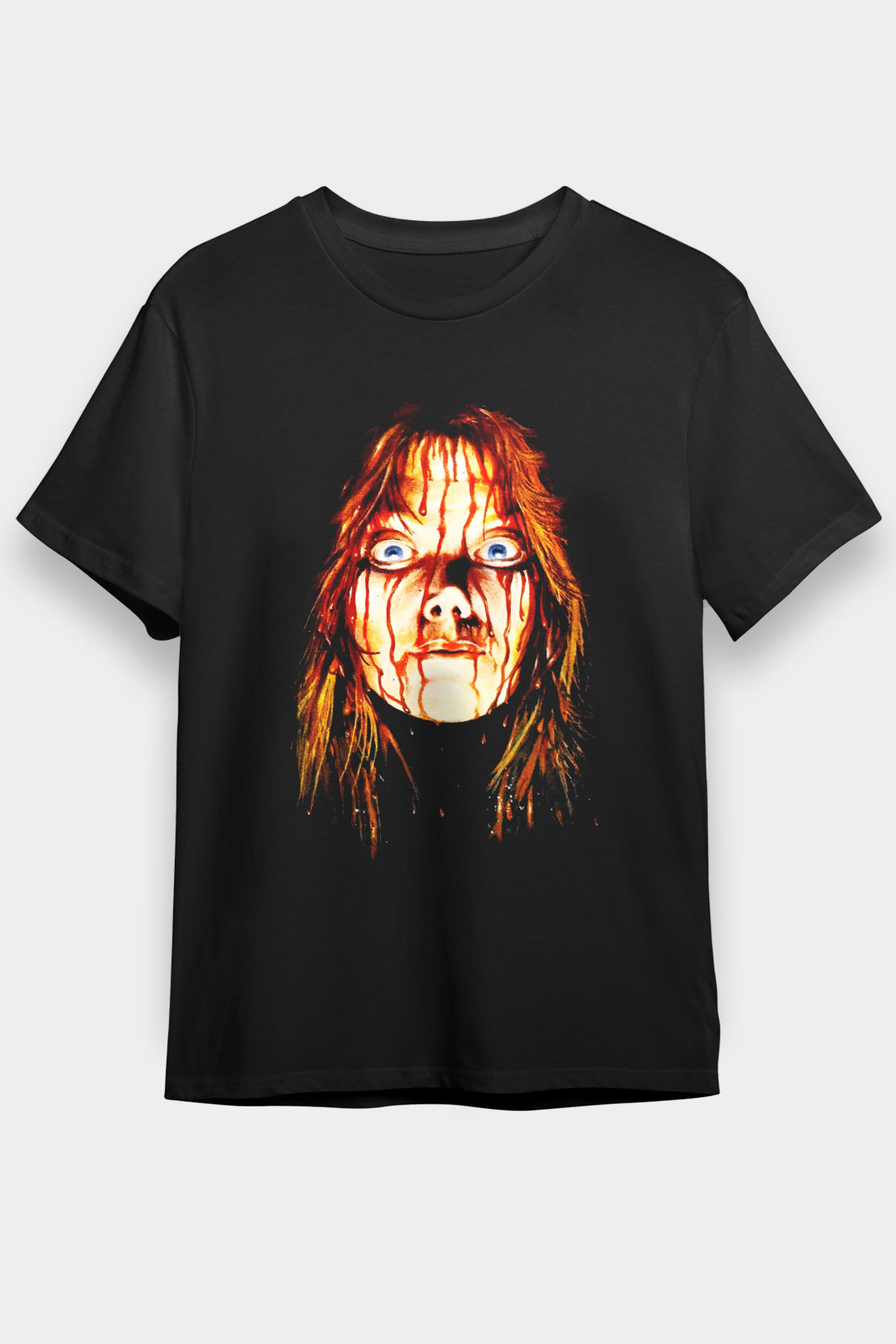 Carrie Siyah Unisex Tişört