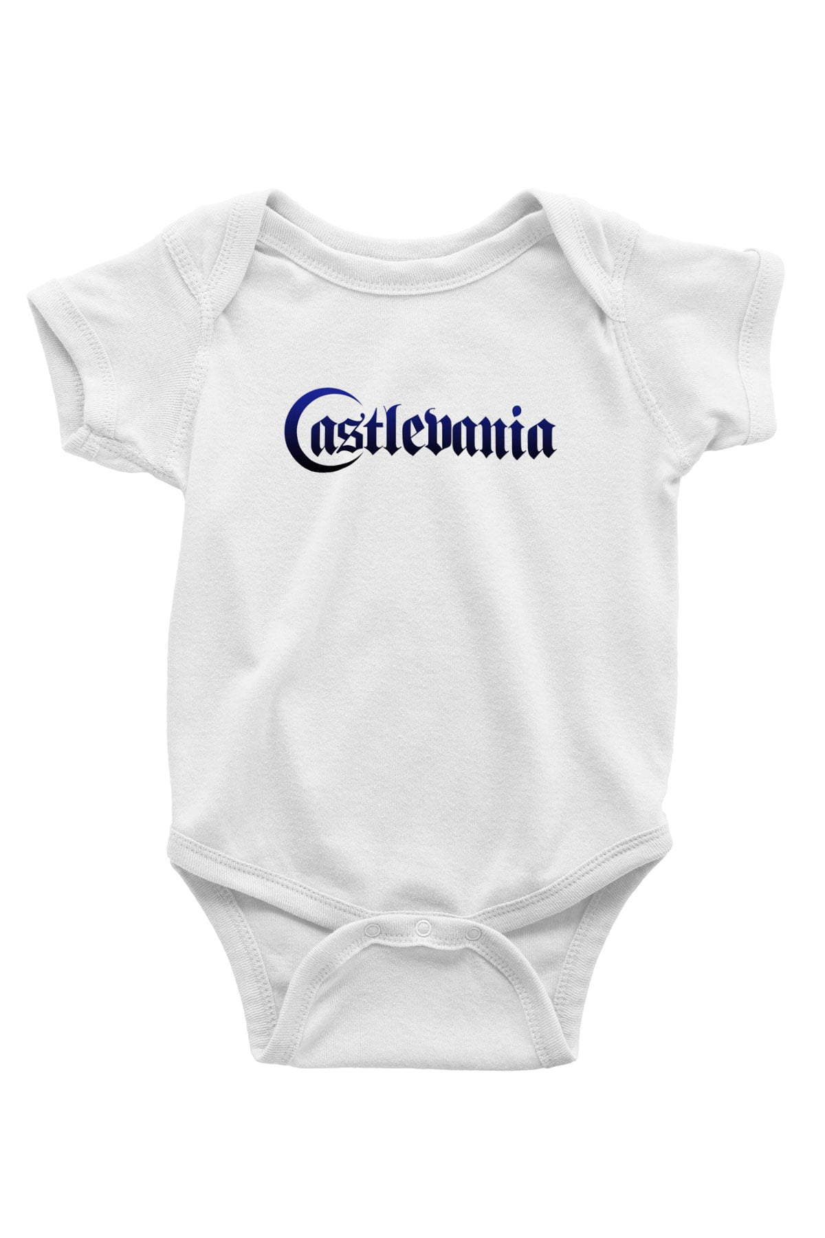 Castlevania: Lords of Shadow Baskılı Beyaz Unisex Bebek Body - Zıbın