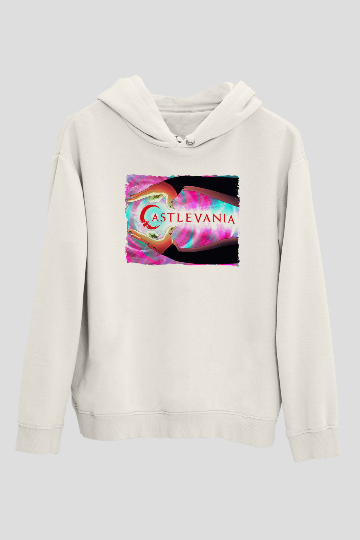 Castlevania: Lords of Shadow Beyaz Unisex Hoodie