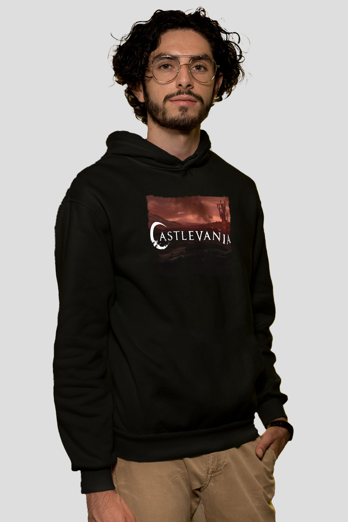 Castlevania: Lords of Shadow Siyah Unisex Hoodie