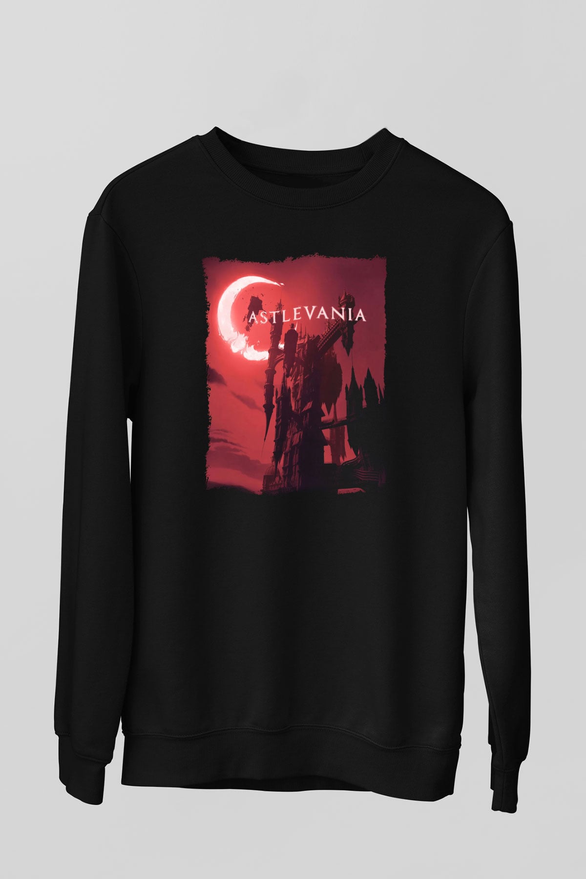 Castlevania: Lords of Shadow Siyah Unisex Sweatshirt