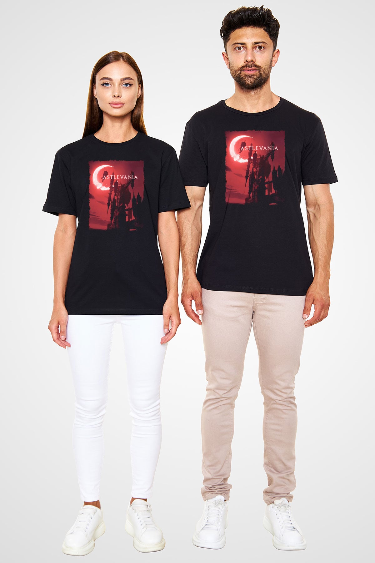 Castlevania: Lords of Shadow Siyah Unisex Tişört T-Shirt