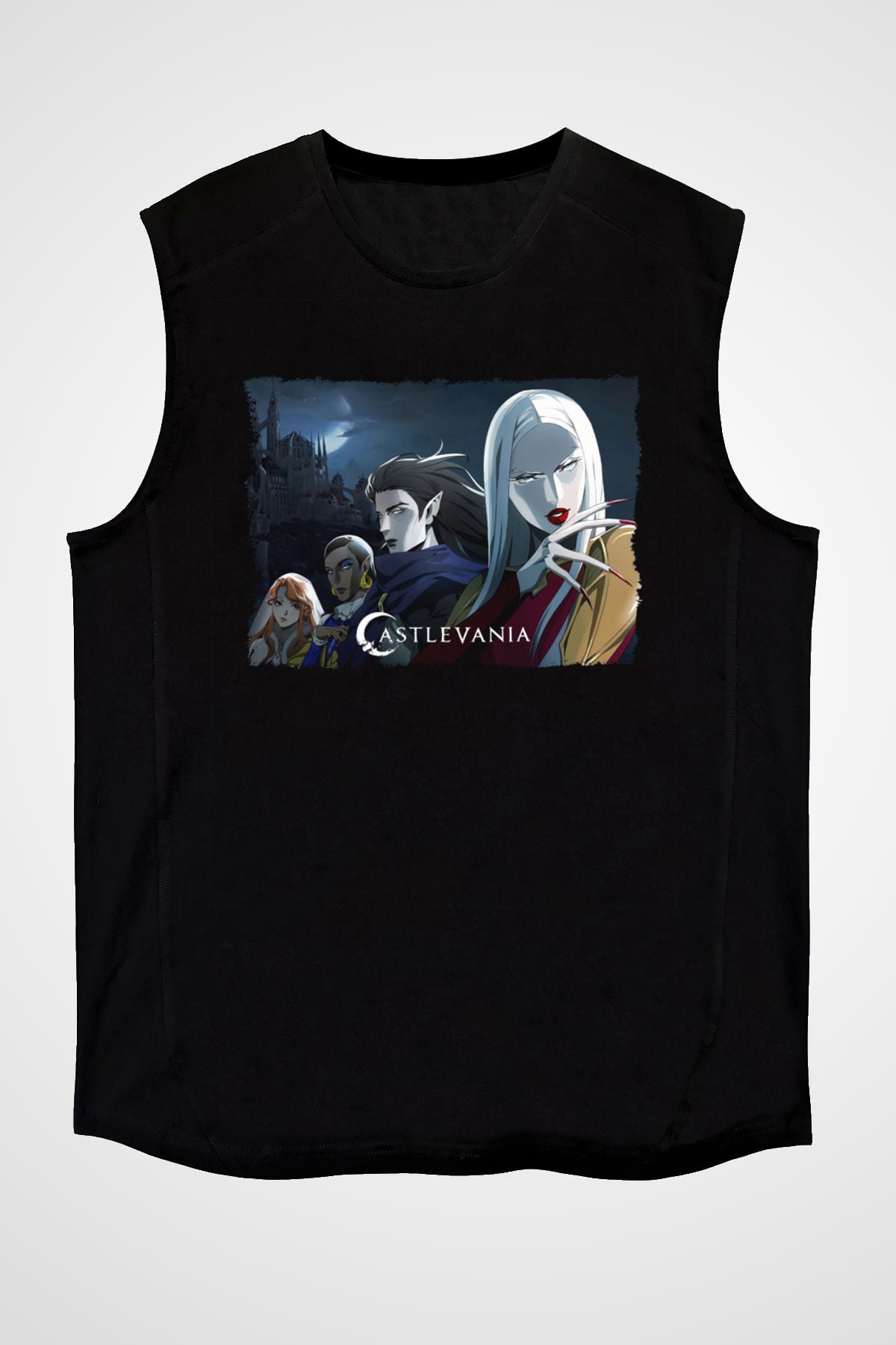 Castlevania: Lords of Shadow Siyah Unisex Kolsuz Tişört