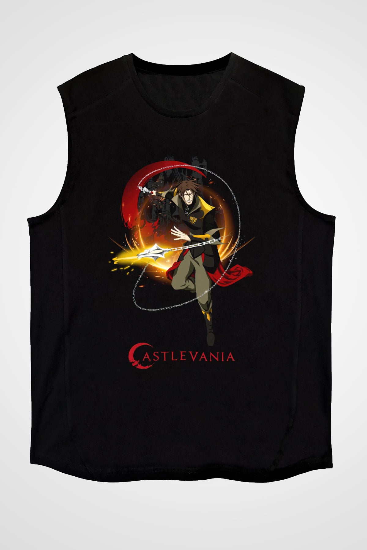 Castlevania: Lords of Shadow Siyah Unisex Kolsuz Tişört