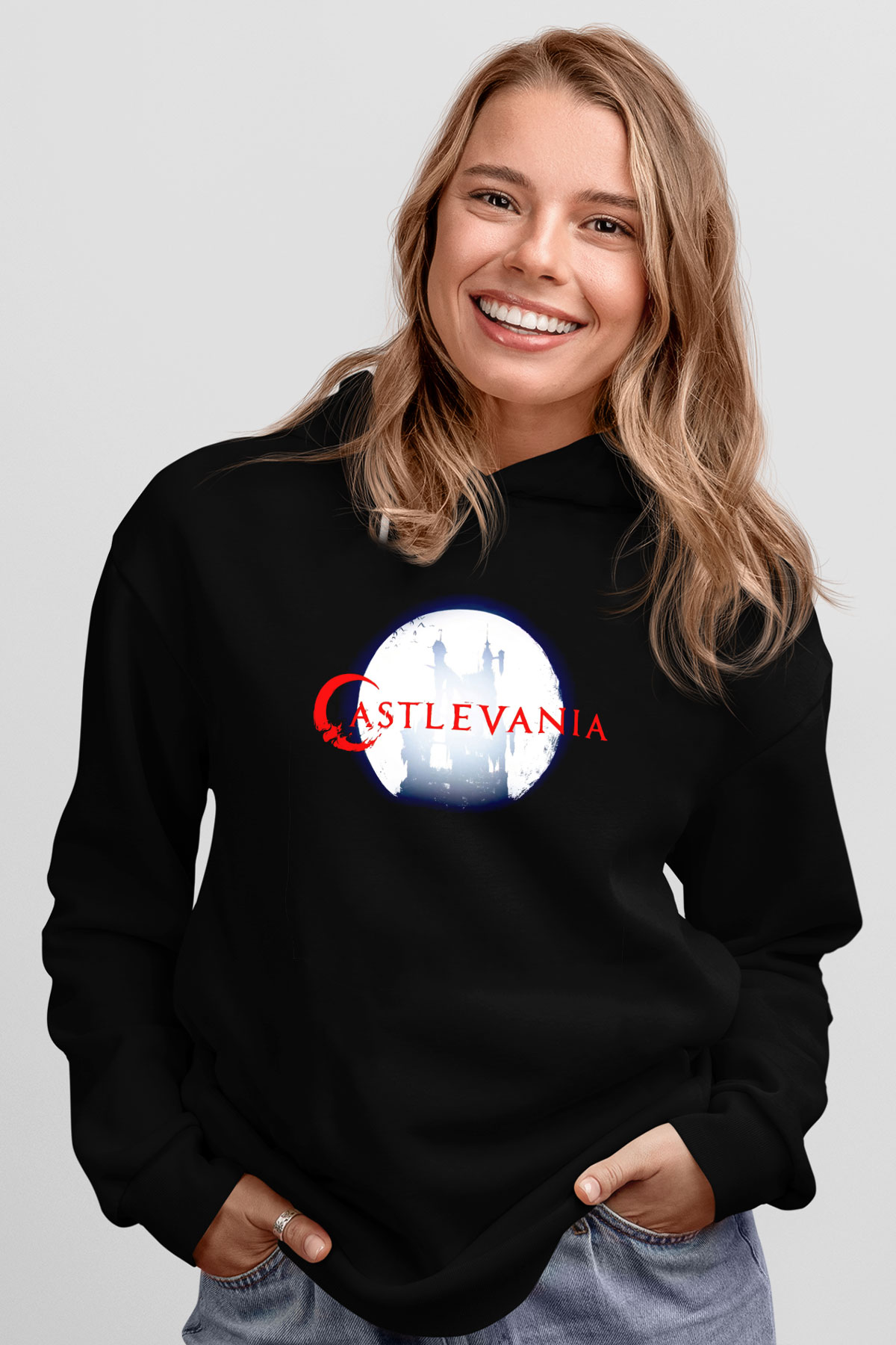 Castlevania: Lords of Shadow Siyah Unisex Hoodie