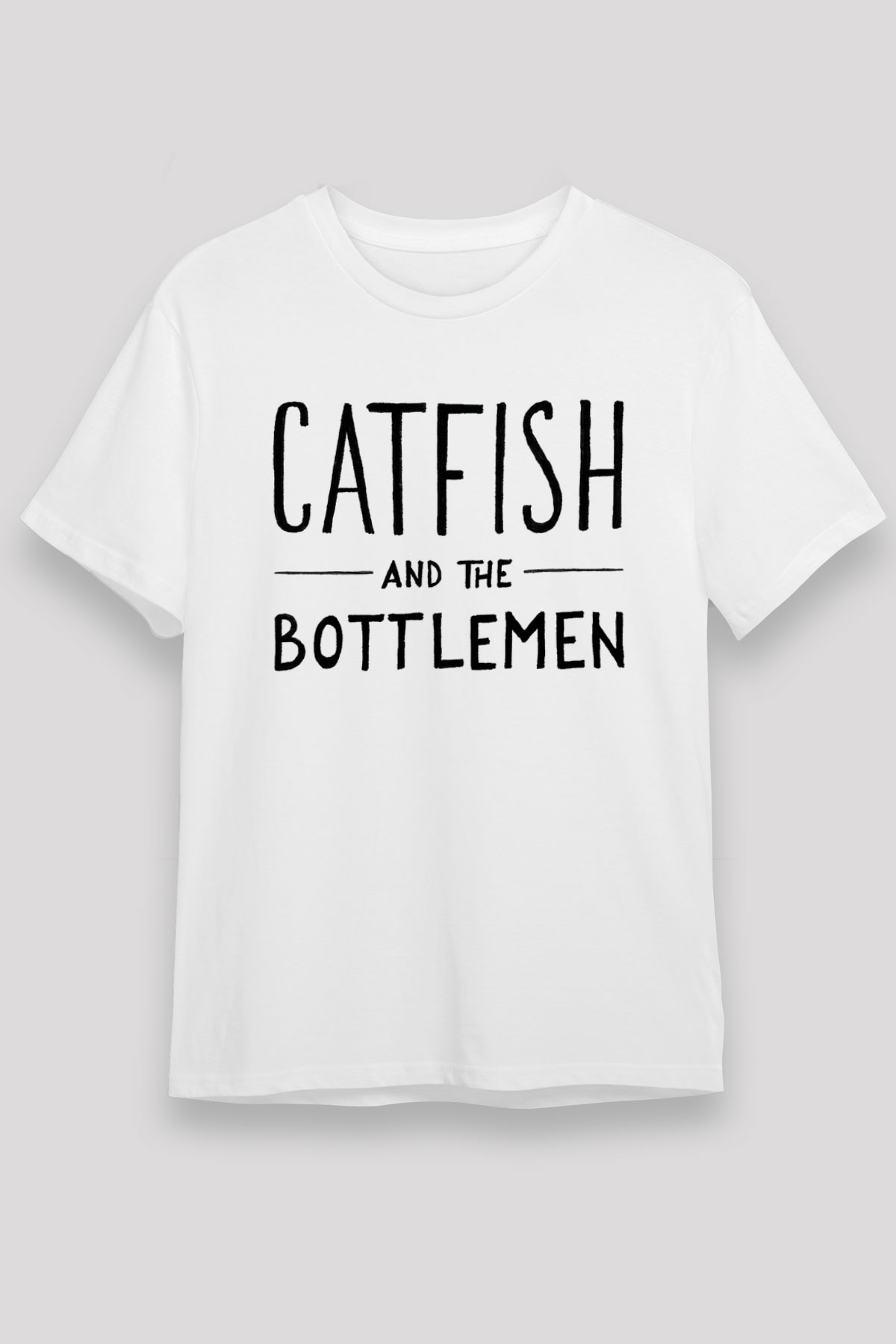 Catfish And The Bottlemen Beyaz Unisex Tişört T-Shirt - TişörtFabrikası