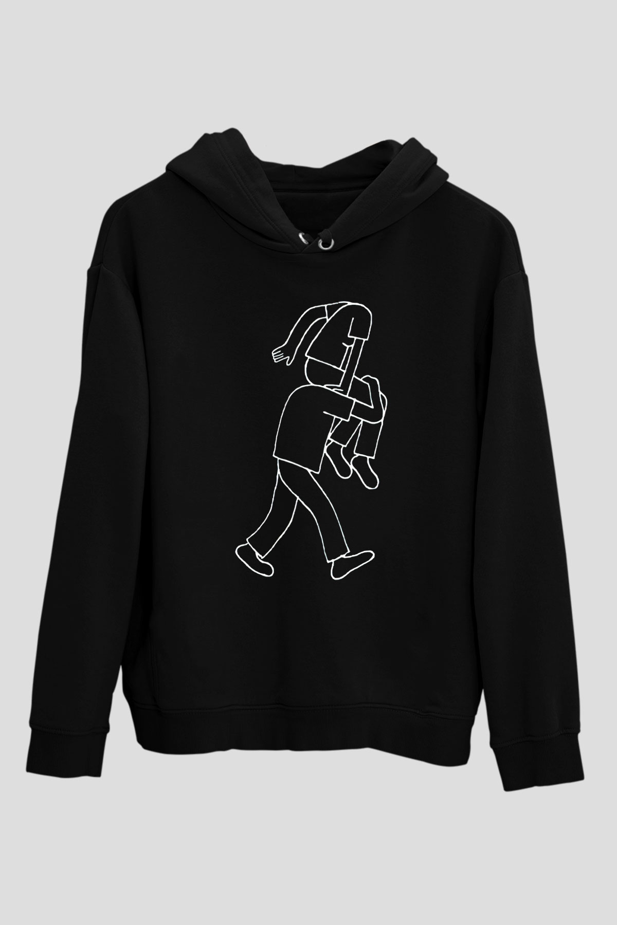 Catfish And The Bottlemen Siyah Unisex Kapüşonlu Sweatshirt