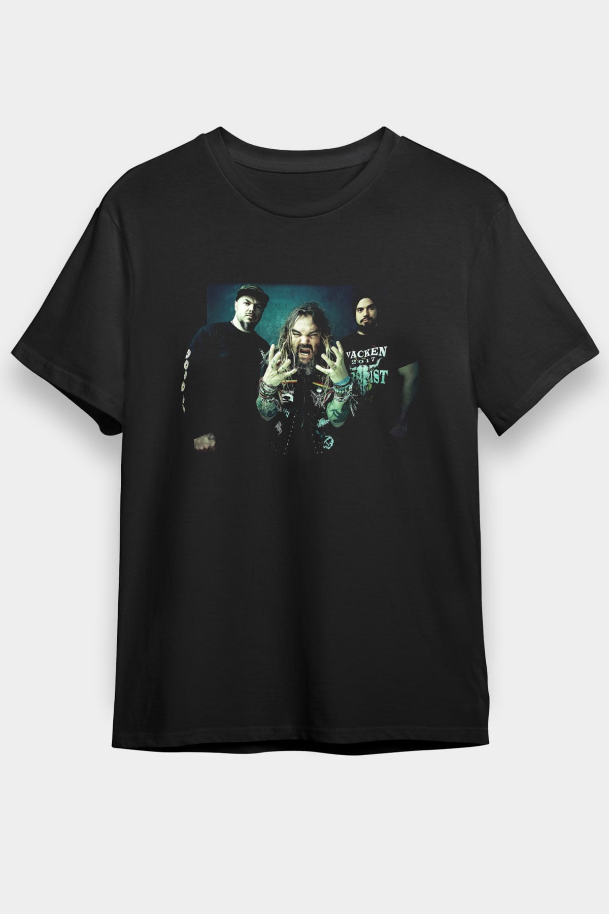 Cavalera Conspiracy Siyah Unisex Tişört T-Shirt - TişörtFabrikası