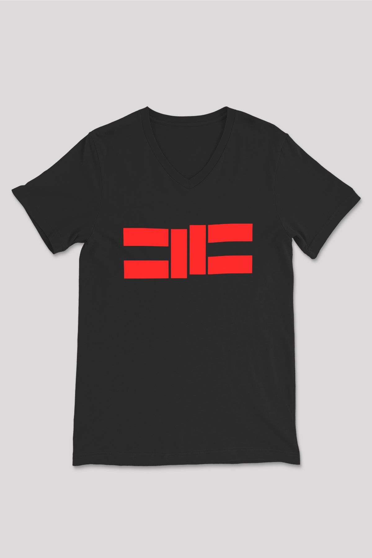 Cavalera Conspiracy Siyah Unisex V Yaka Tişört T-Shirt