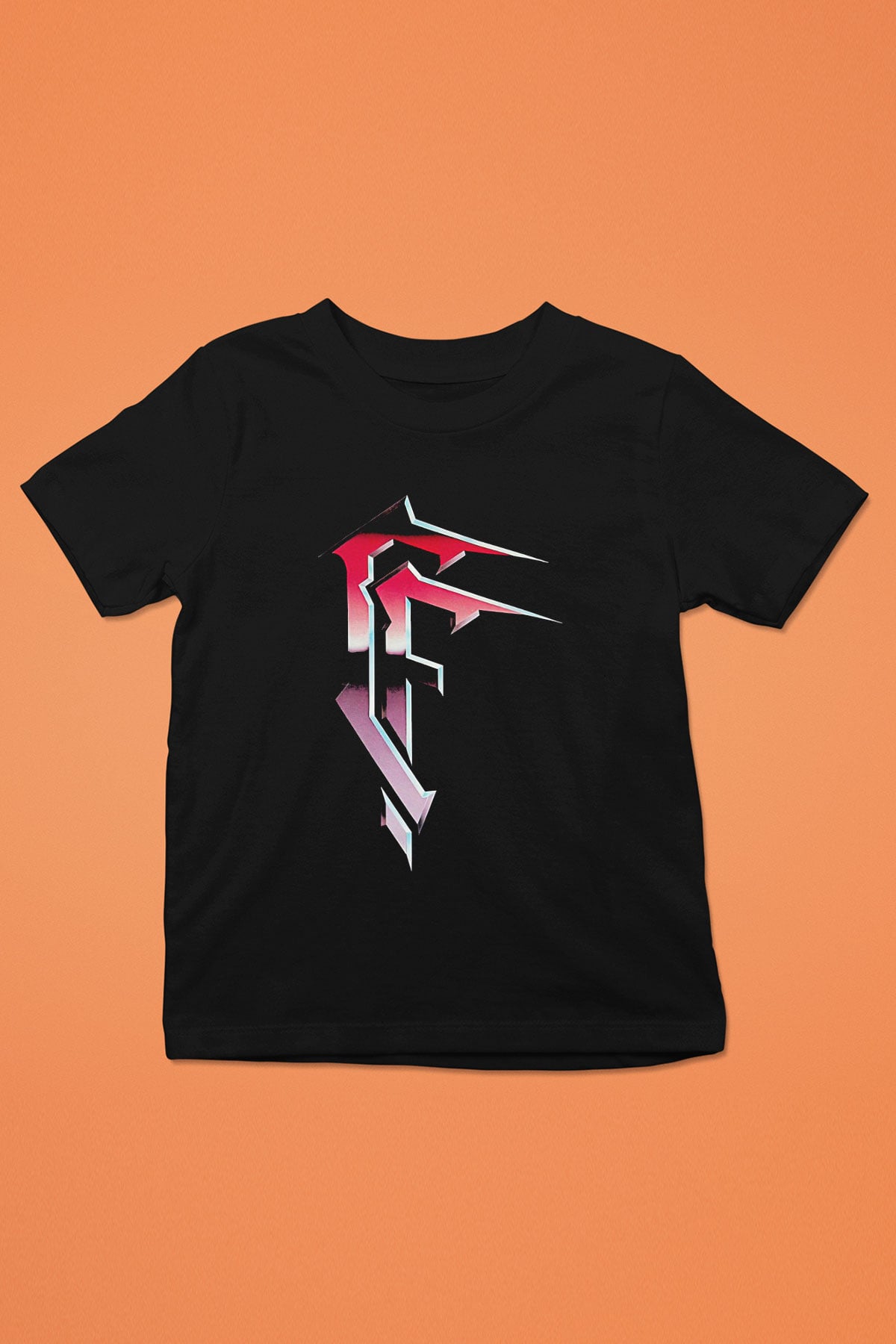 Celtic Frost Baskılı Unisex Siyah Çocuk Tişört - Tshirt