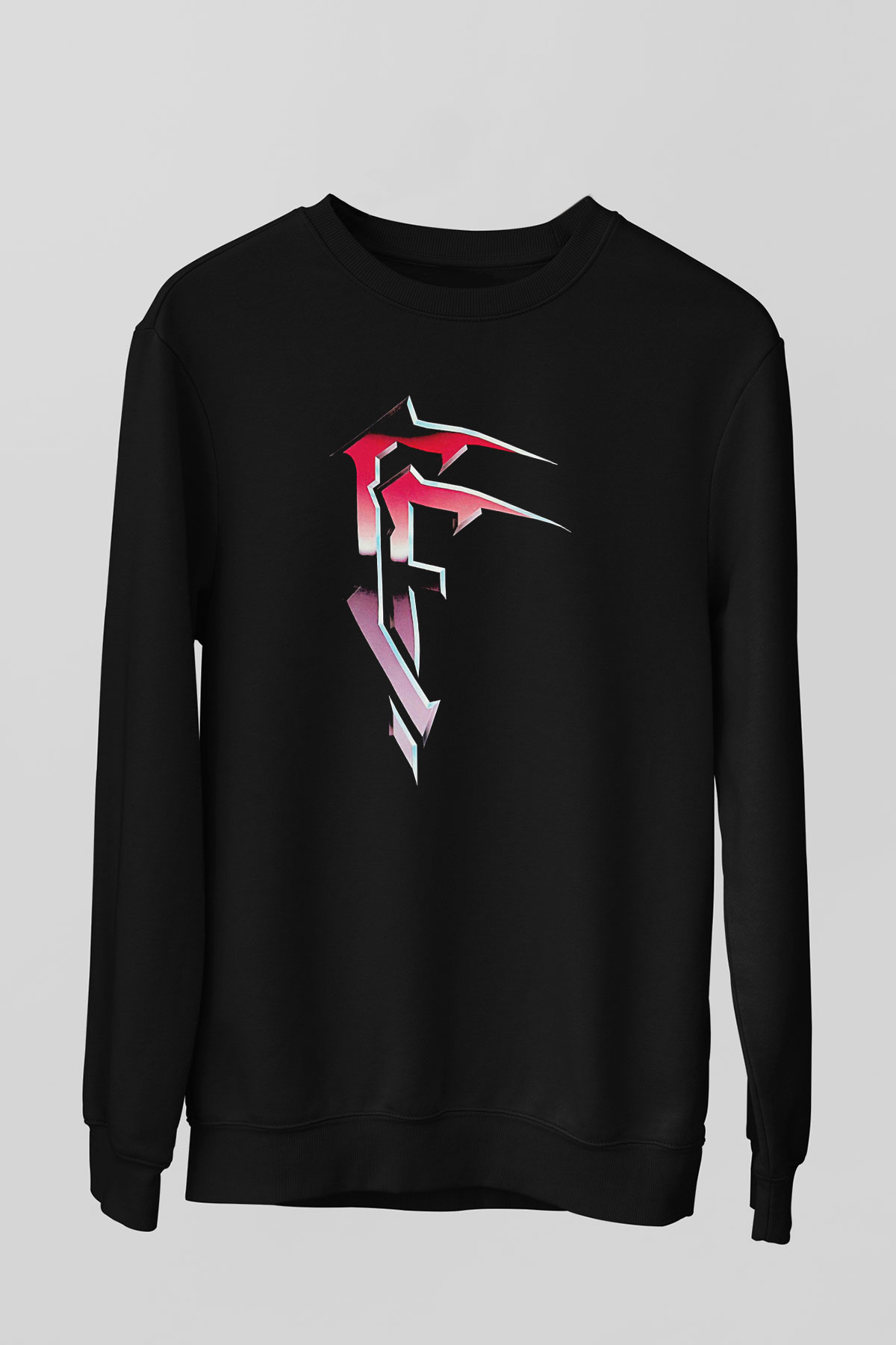 Celtic Frost Baskılı Unisex Siyah Sweatshirt