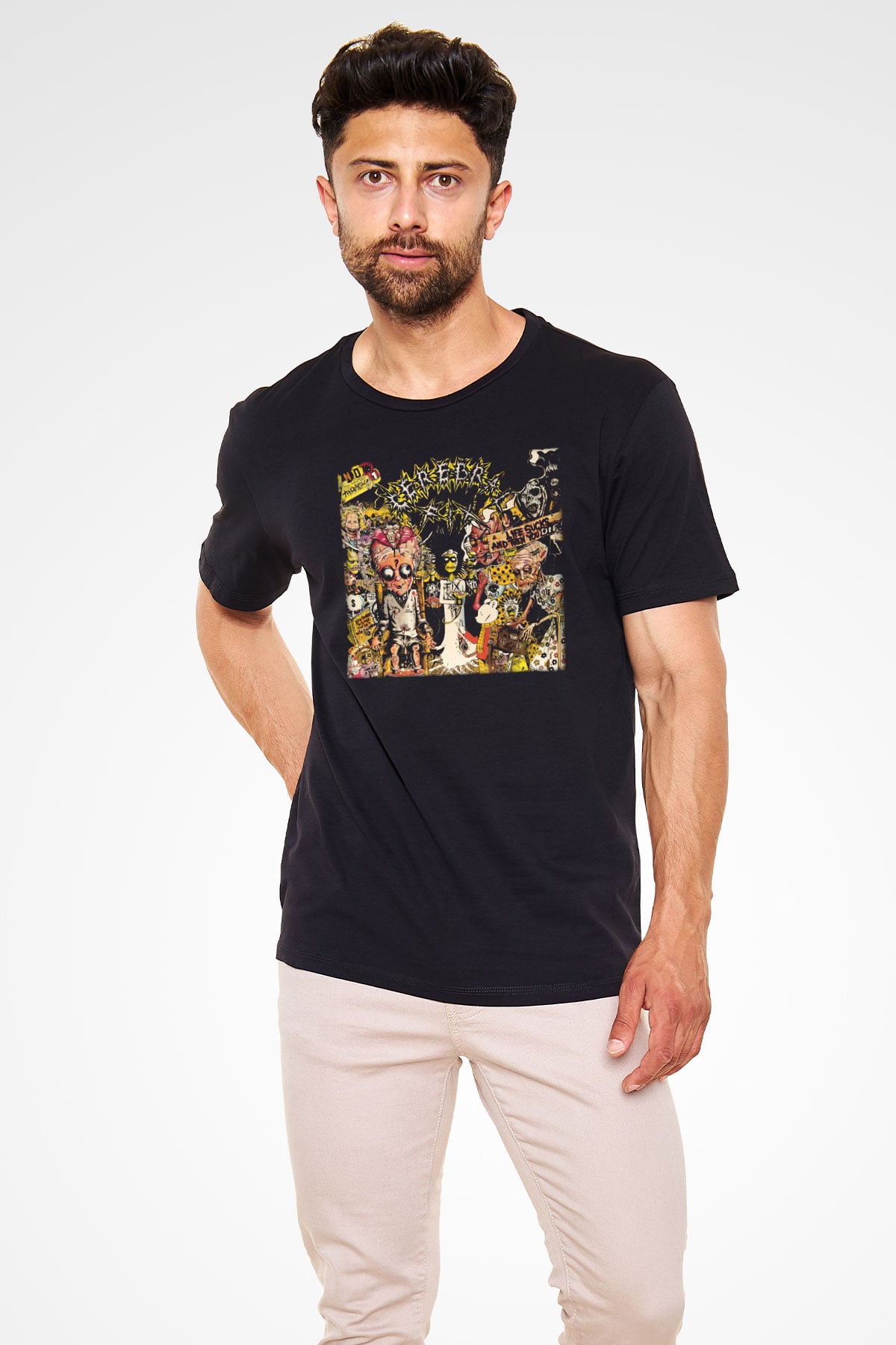 Cerebral Fix Siyah Unisex Tişört T-Shirt - TişörtFabrikası