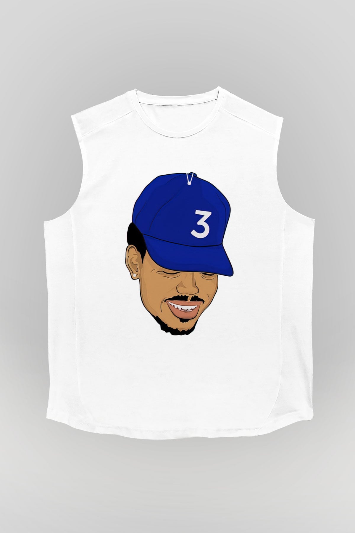 Chance The Rapper Beyaz Unisex Kolsuz Tişört
