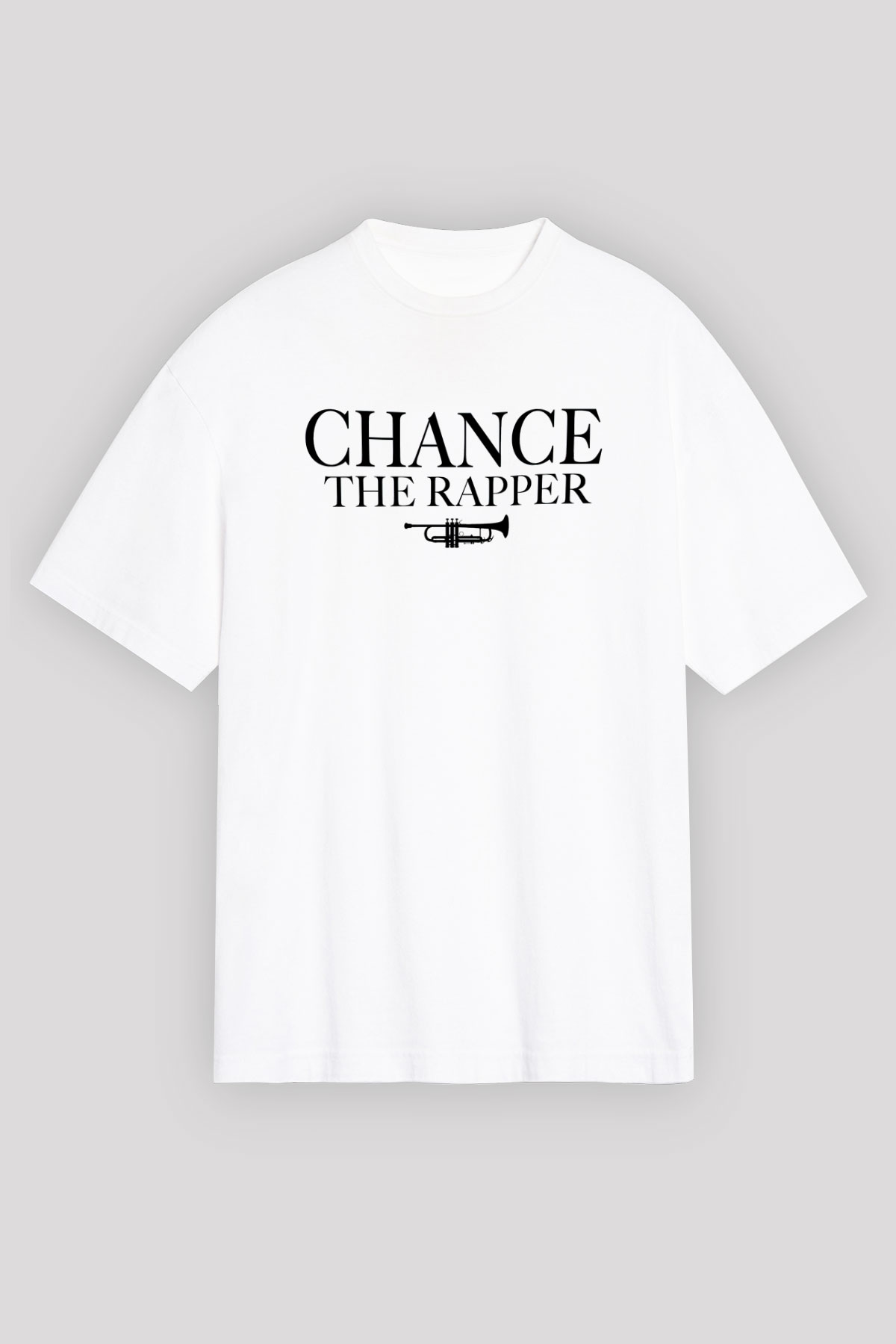 Chance The Rapper Beyaz Unisex Oversize Tişört T-Shirt