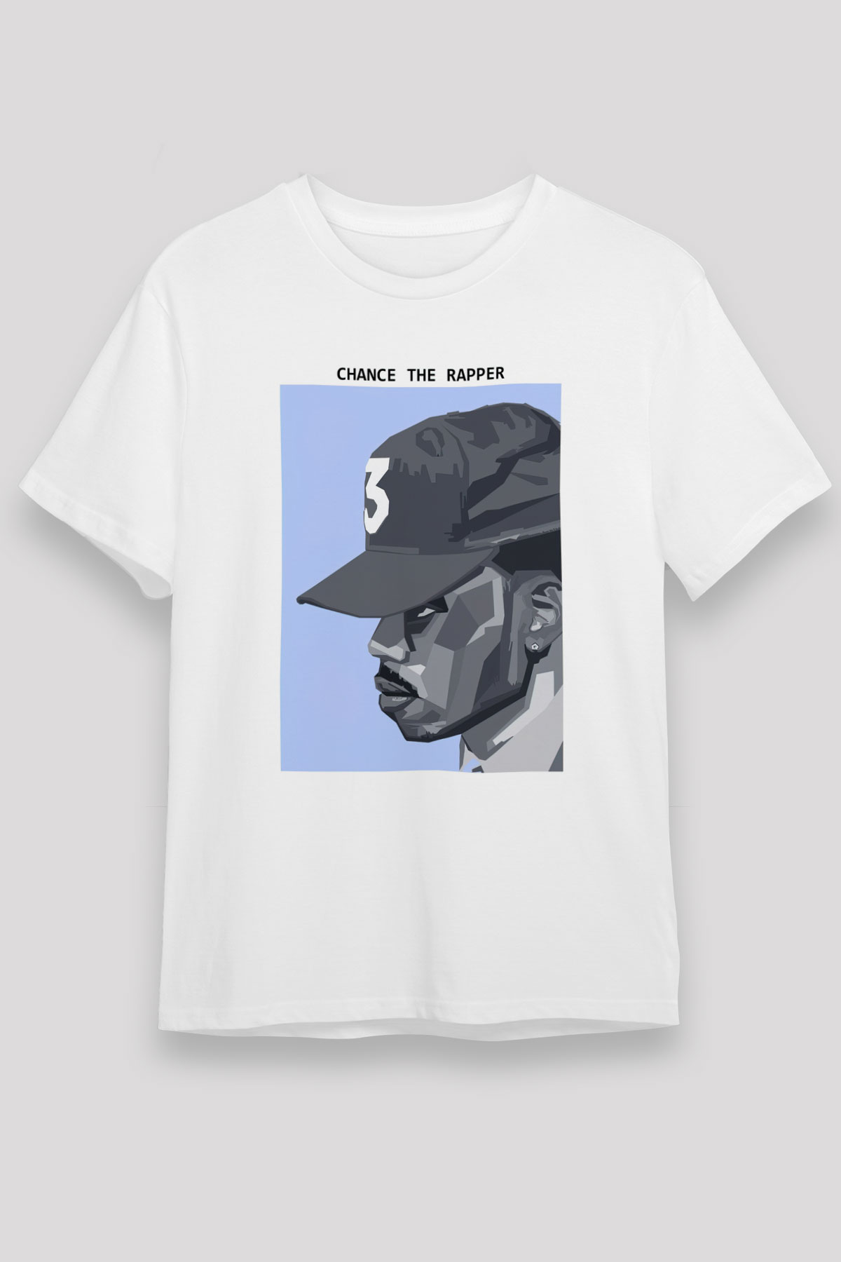 Chance The Rapper Beyaz Unisex Tişört T-Shirt - TişörtFabrikası