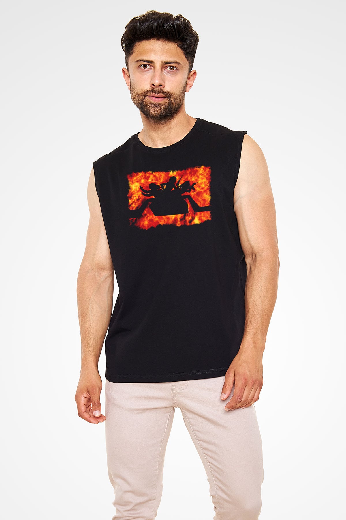 Charlies Angels Siyah Unisex Kolsuz Tişört